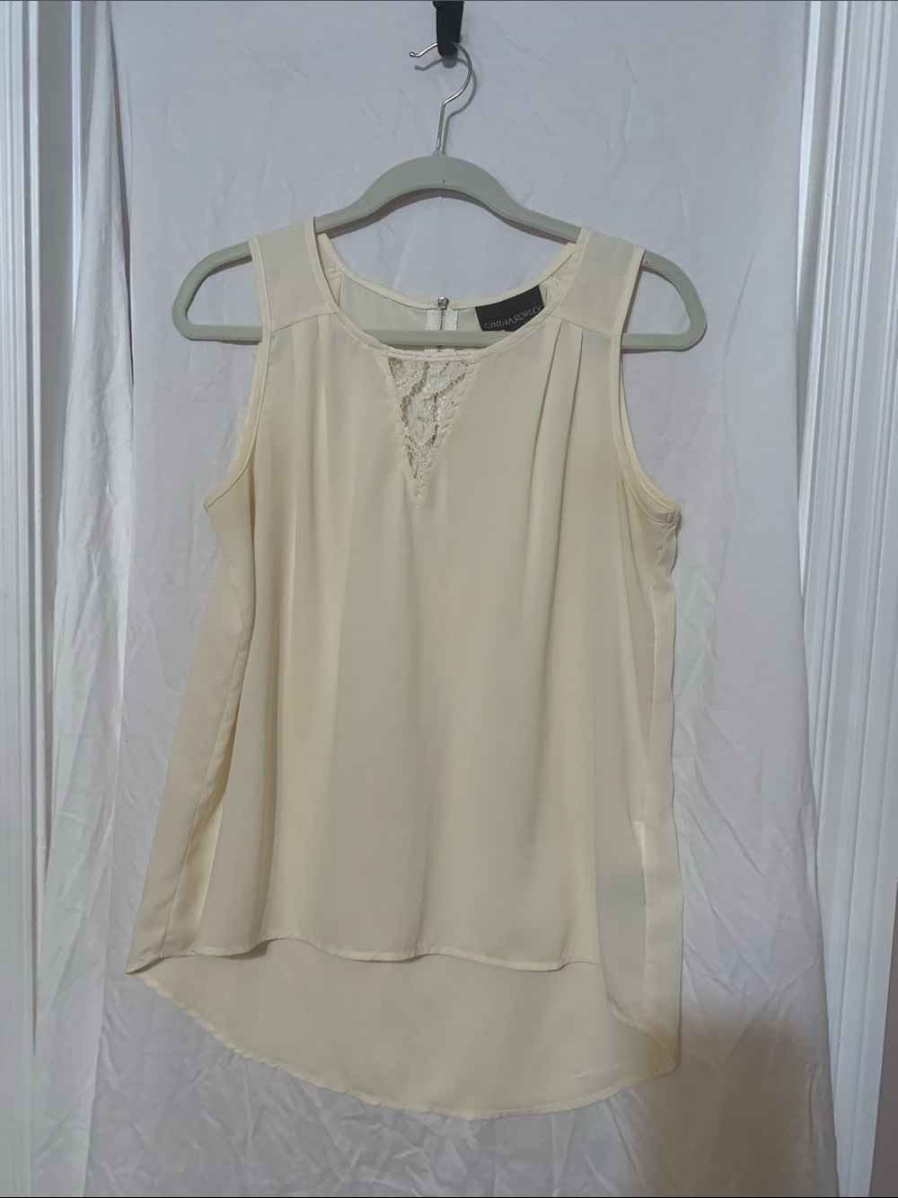 Cynthia Rowley sleeveless top EUC